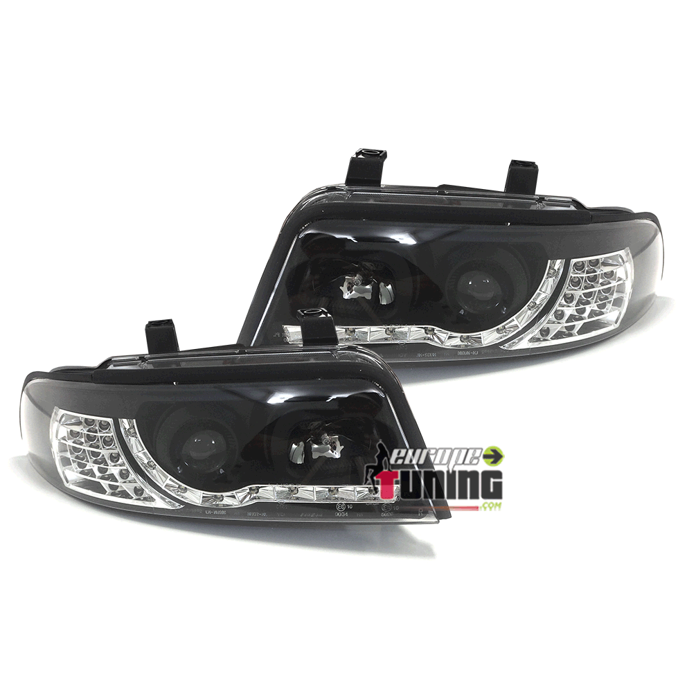 PHARES DEVIL EYES TUNING NOIRS AUDI A4 PH2 99-2001 (02163)