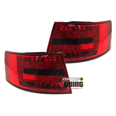 FEUX LED ROUGES FUMES A6 04-08 6PIN (00721)