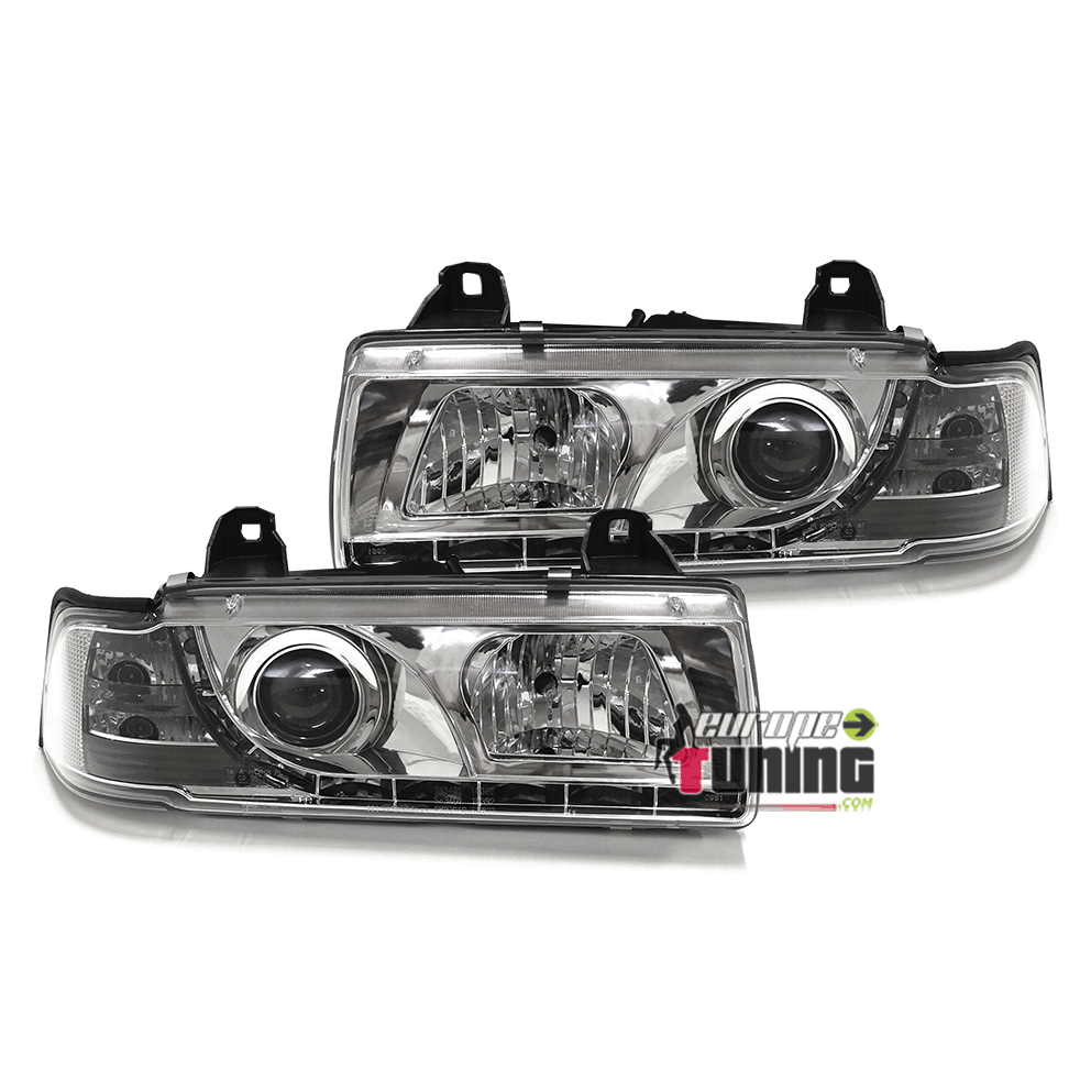 PHARES TUNING DEVIL EYES CHROM BMW E36 BERLINE / TOURING (13585)