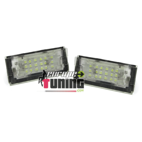 LEDS PLAQUES IMMATRICULATIONS E46 COUPE (00118)
