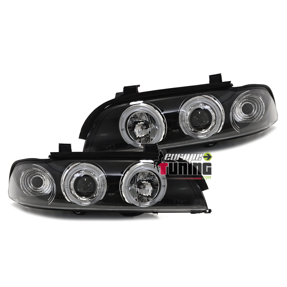 PHARES ANGEL EYES NOIRS BMW E39 (11621)