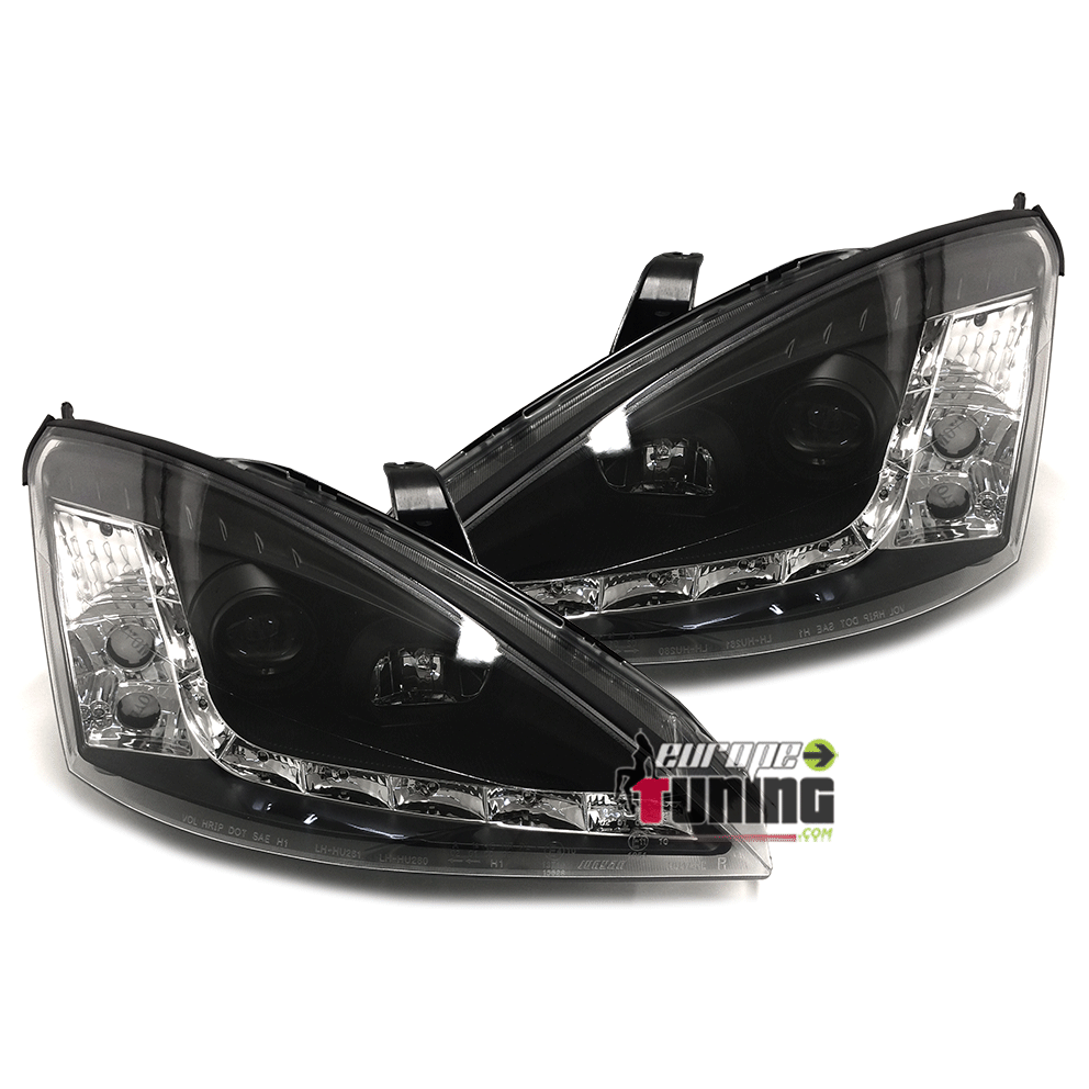 PHARES DEVIL EYES FORD FOCUS NOIRS 98 - 2001 (13634)