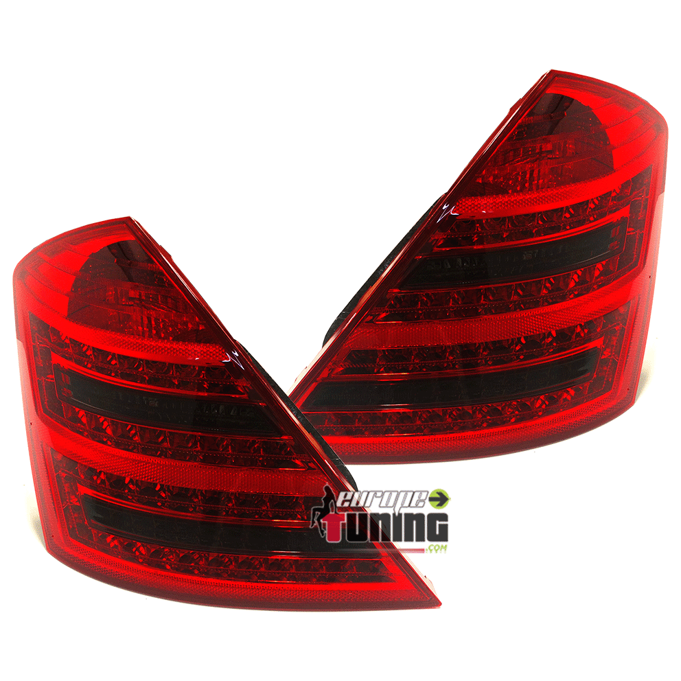 FEUX LED ROUGES NOIRS W221 (00471)