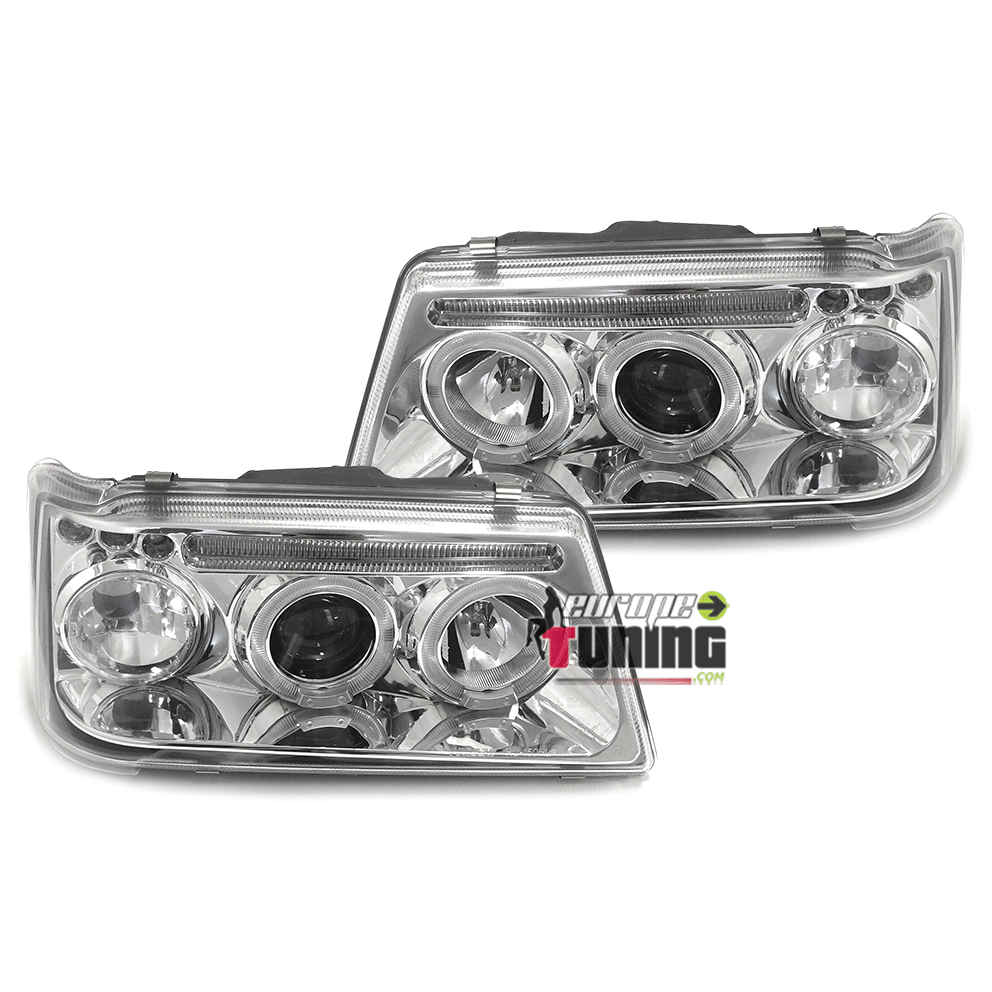 PHARES ANGEL EYES CHROM double ring PEUGEOT 205 (11934)