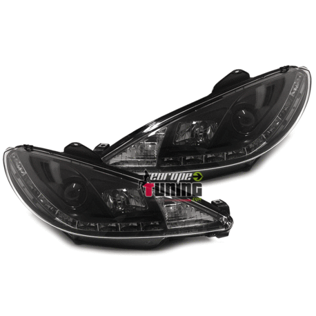 PHARES NOIRS DE JOUR DIURNES DRL 206 (02824)