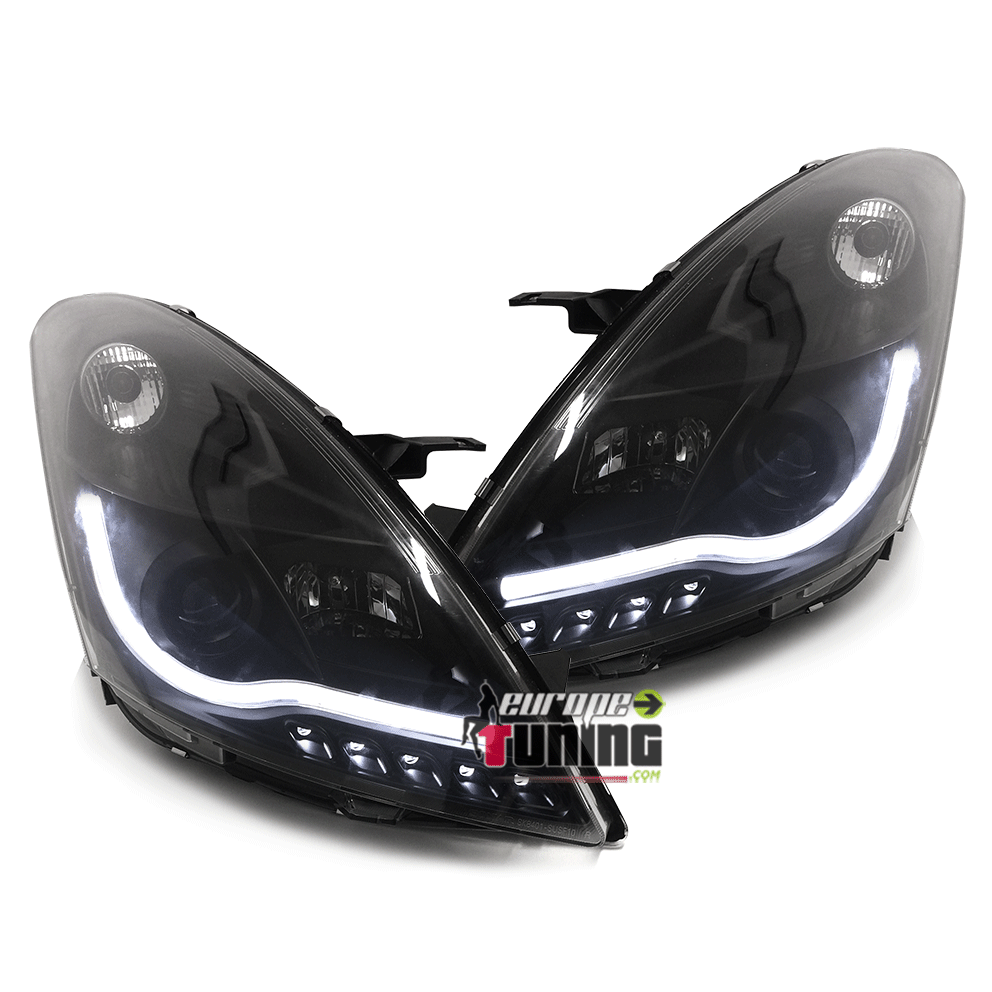 PHARES NOIRS FEUX LED DEVIL EYES SUZUKI SWIFT II 2010-2017 (02820)