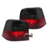 FEUX TUNING ROUGES NOIRS GOLF 4 (12987)