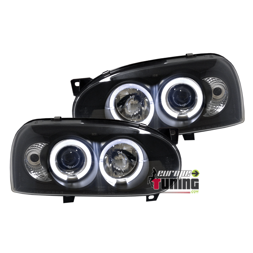 PHARES ANGEL EYES TUNING NOIRS GOLF 3 (10689)