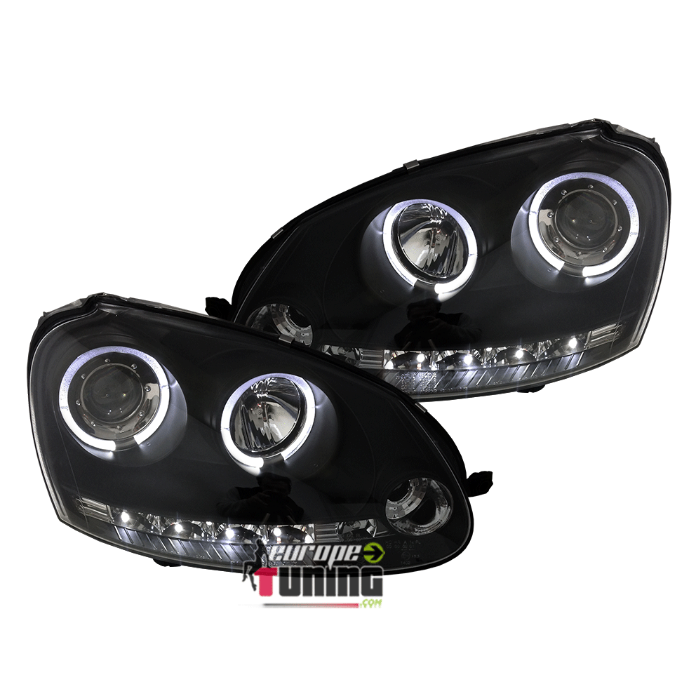 FEUX AVANTS ANGEL EYES TUNING NOIRS GOLF 5 (12361)