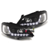 PHARES DEVIL EYES TUNING NOIRS OPEL ASTRA G (00878)