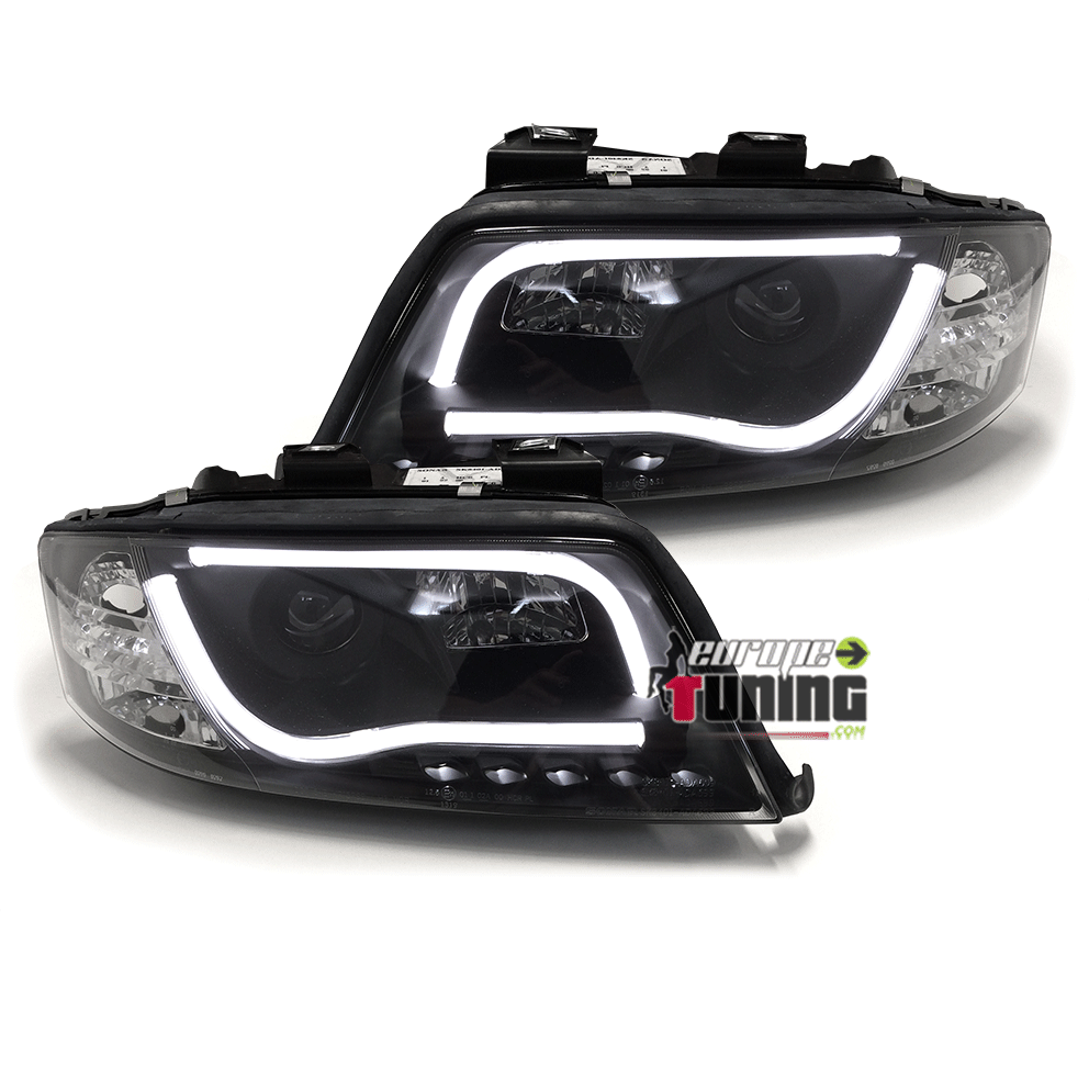 PHARES LIGHT BAR A6 NOIRS 97-01 (02731)