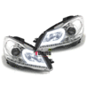 FEUX PHARES AVANTS CHROM LIGHTBAR LED MERCEDES CLASSE C W204 2011-2014 (04503)