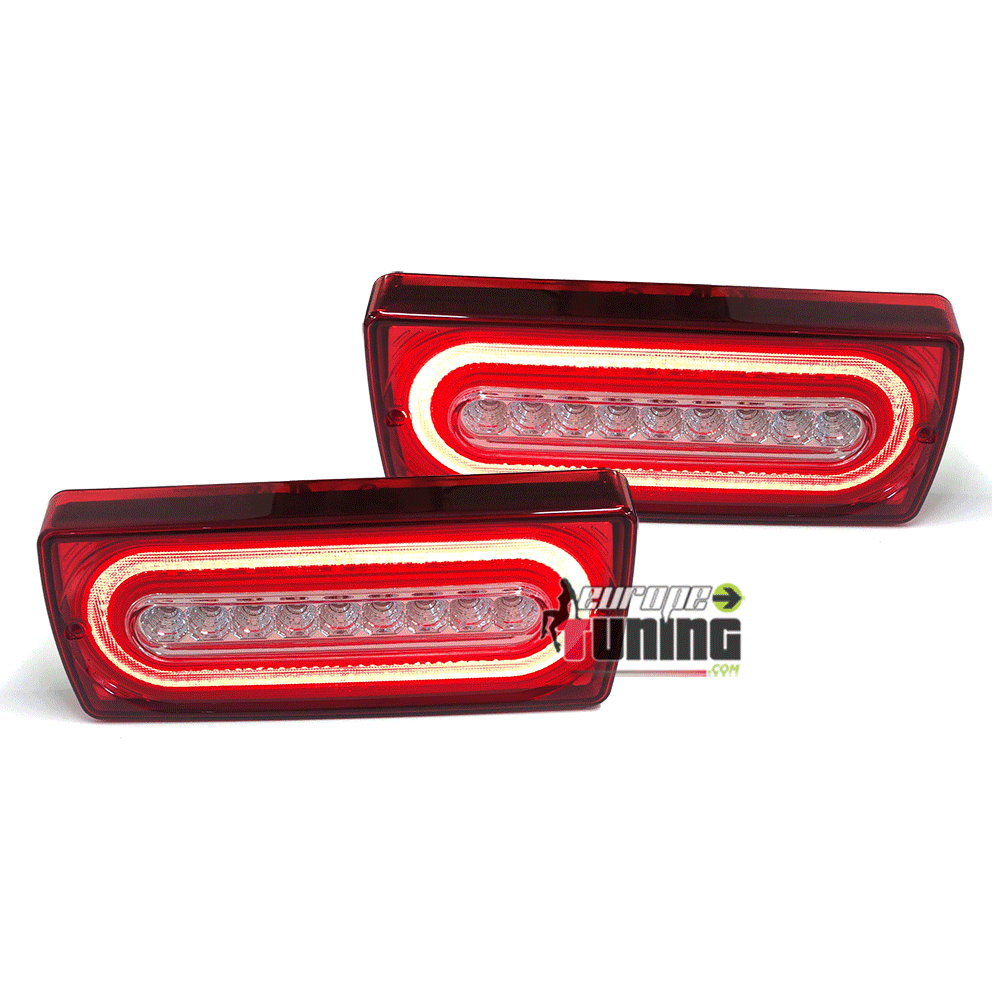 2 FEUX CELIS LED A CLIGNOTANTS DYNAMIQUES MERCEDES CLASSE G W463 (04658)