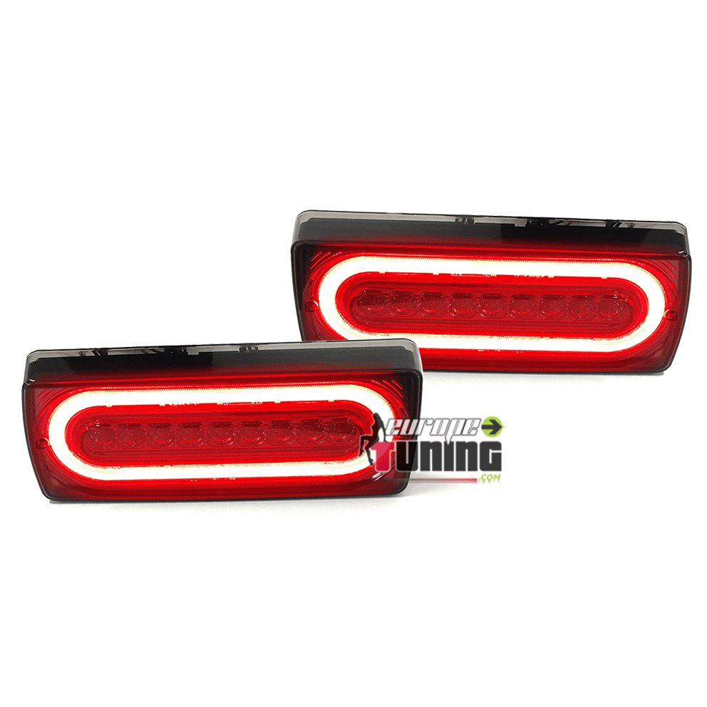 FEUX NOIRS CELIS LED A CLIGNOTANTS DYNAMIQUES MERCEDES CLASSE G W463 (04697)