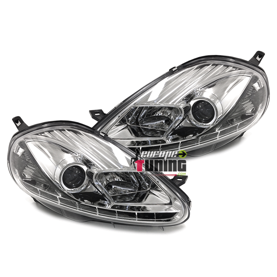 PHARES DEVIL EYES CHROME TUNING GRANDE PUNTO APRES 2008 (03047)