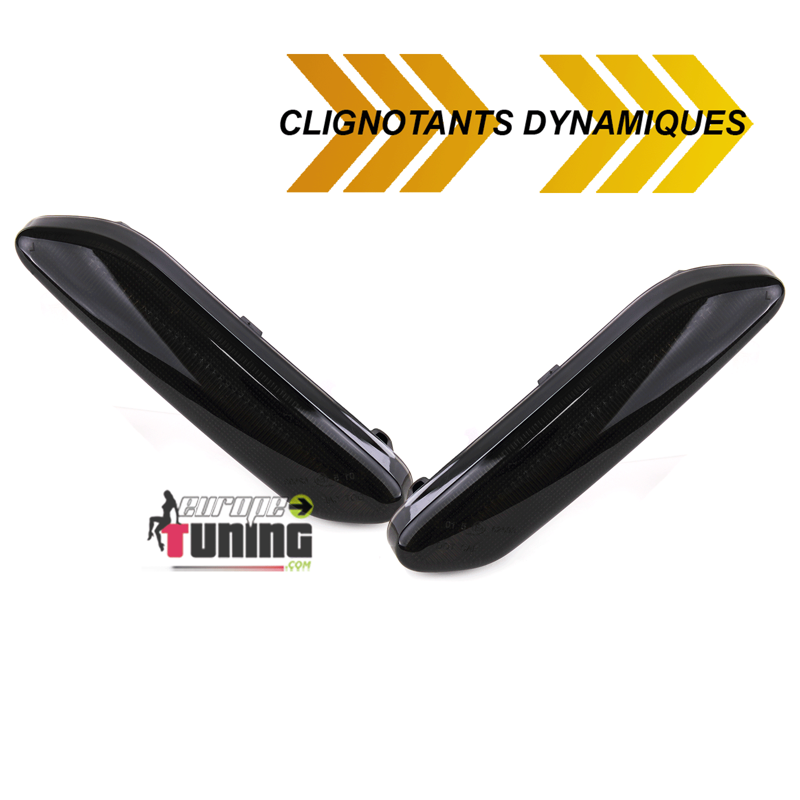 REPETITEURS CLIGNOTANTS AILES LEDS DYNAMIQUES MINI COOPER COUNTRYMAN R60 PACEMAN R61 (04974)