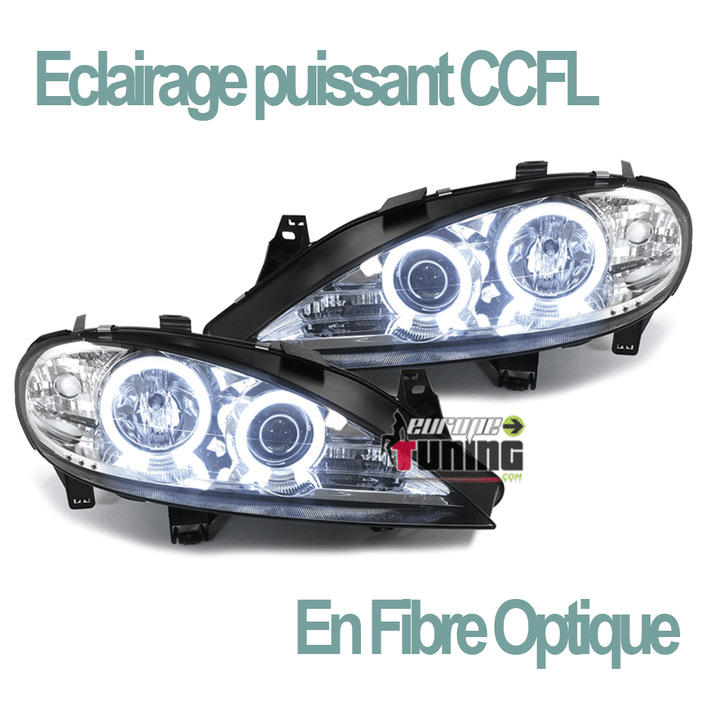 CCFL ANGEL EYES CHROM TUNING MEGANE 1 PH 2 (00756)