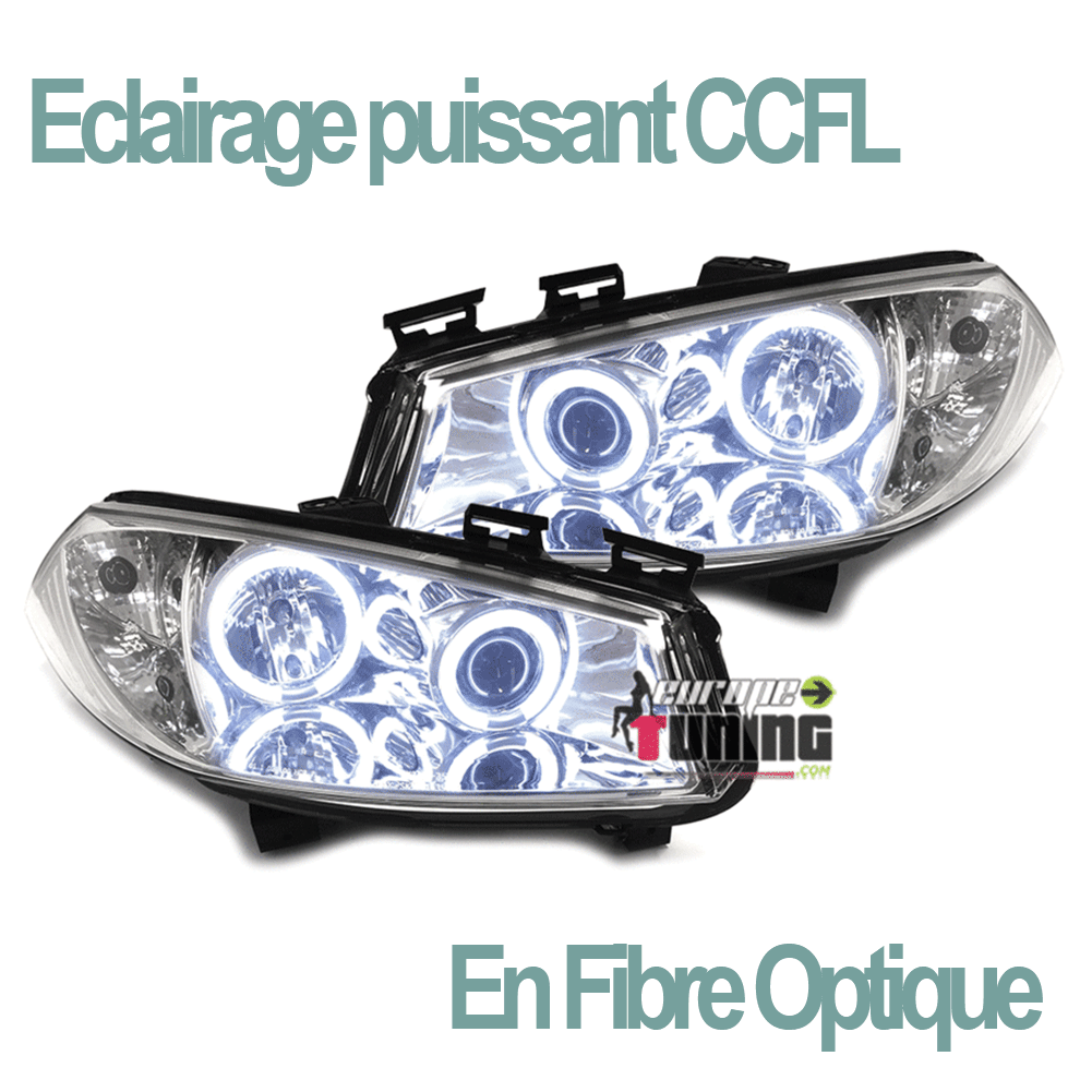 CCFL ANGEL EYES CHROM TUNING RENAULT MEGANE II (00758)
