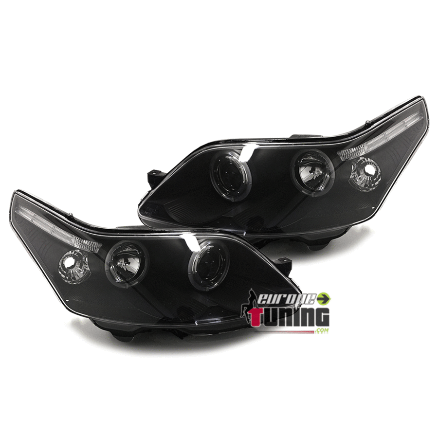 FEUX ANGEL EYES TUNING NOIRS CITROEN C4 (03308)