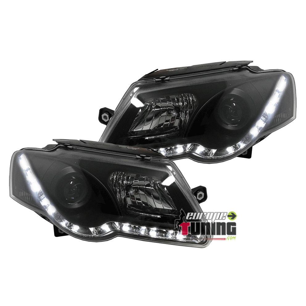 DRL PHARES DIURNES NOIRS R87 PASSAT 3C (00270)
