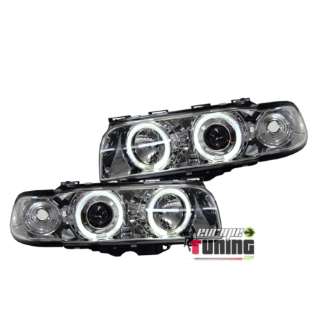 PHARES ANGEL EYES CHROM BMW E38 SERIE 7 1994-1998 (12356)